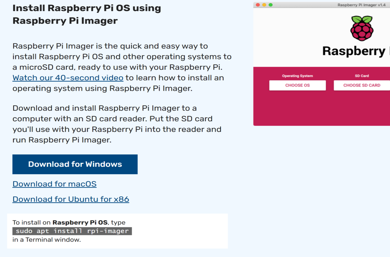 Raspberry Pi財団のウェブサイト