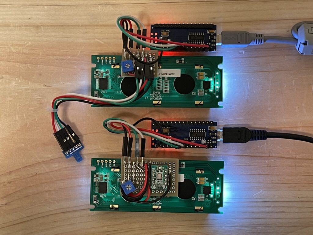 Arduino Nano互換ボードとユニバーサル基板で実装