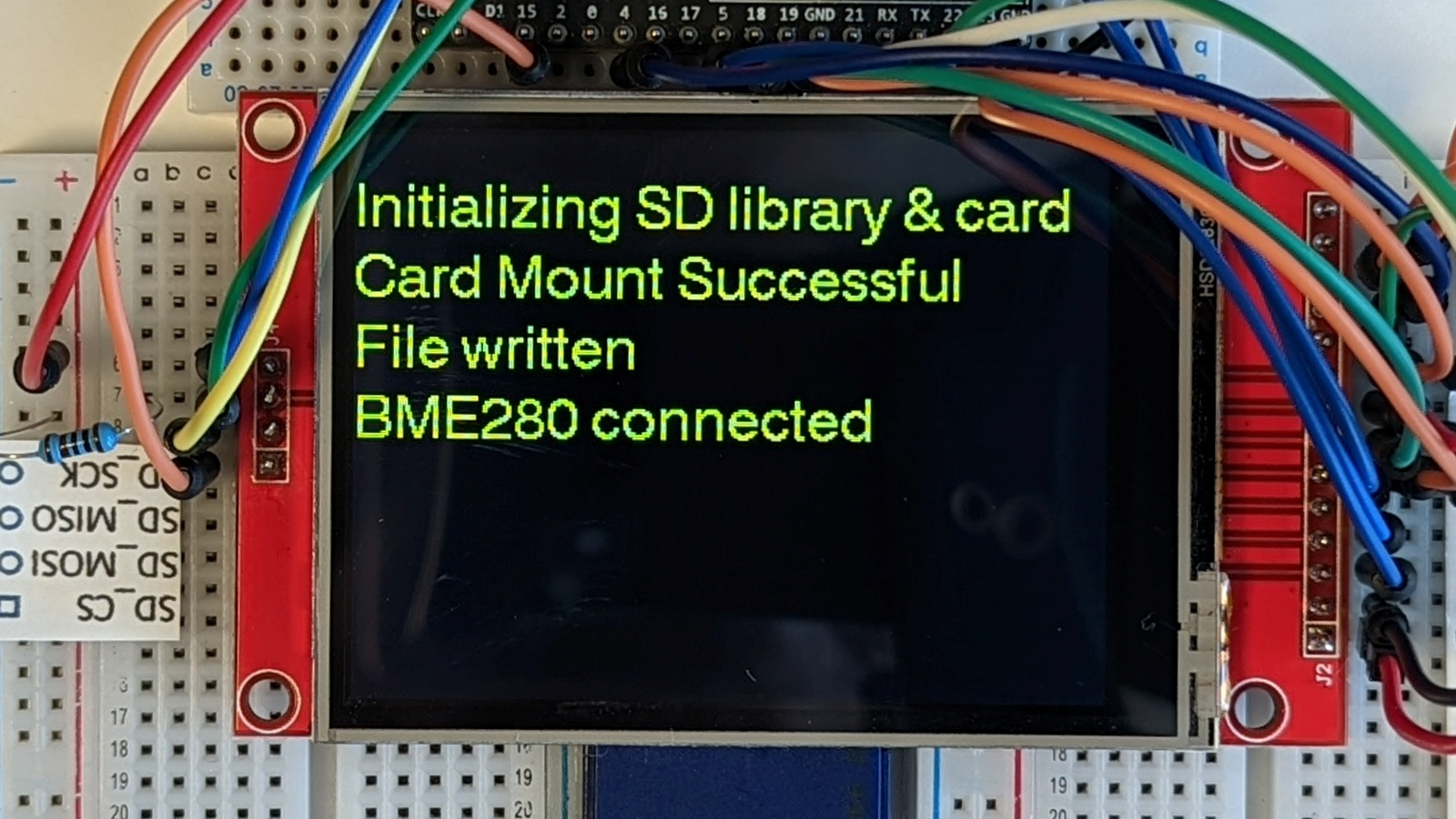 BME280との接続に成功